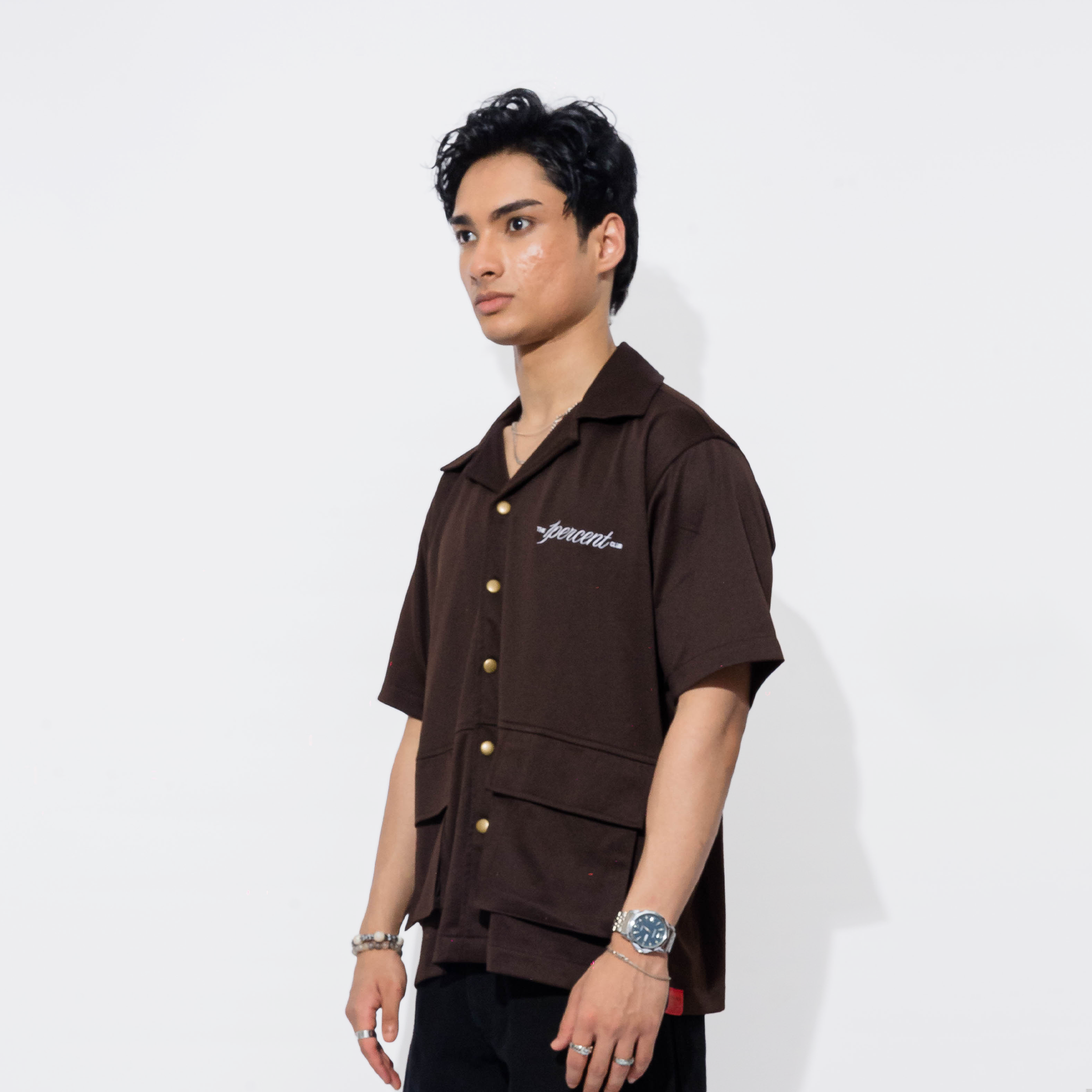Mocha Half-Shirt