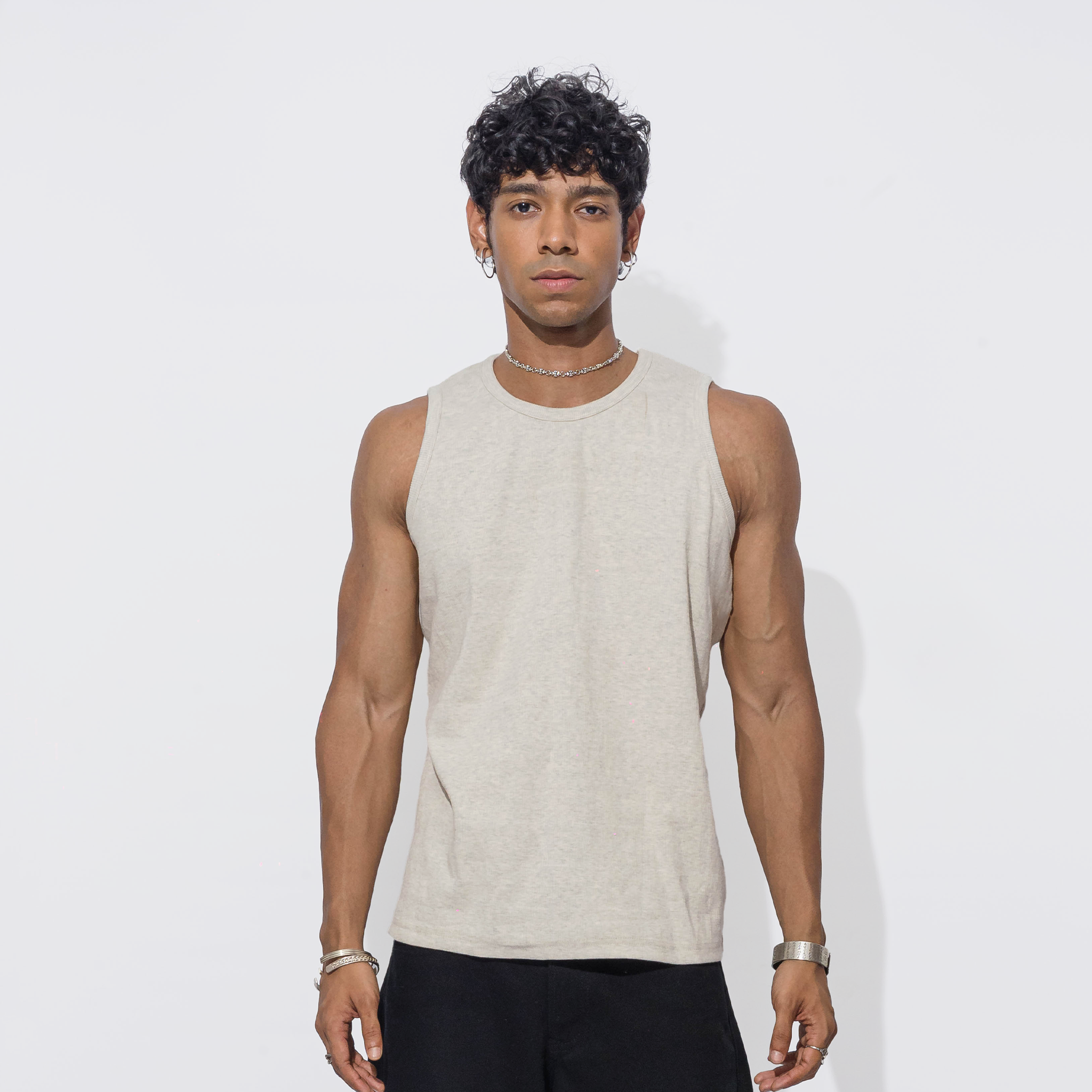 Oatmeal Tank Top